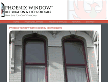 Tablet Screenshot of phoenixwindow.net